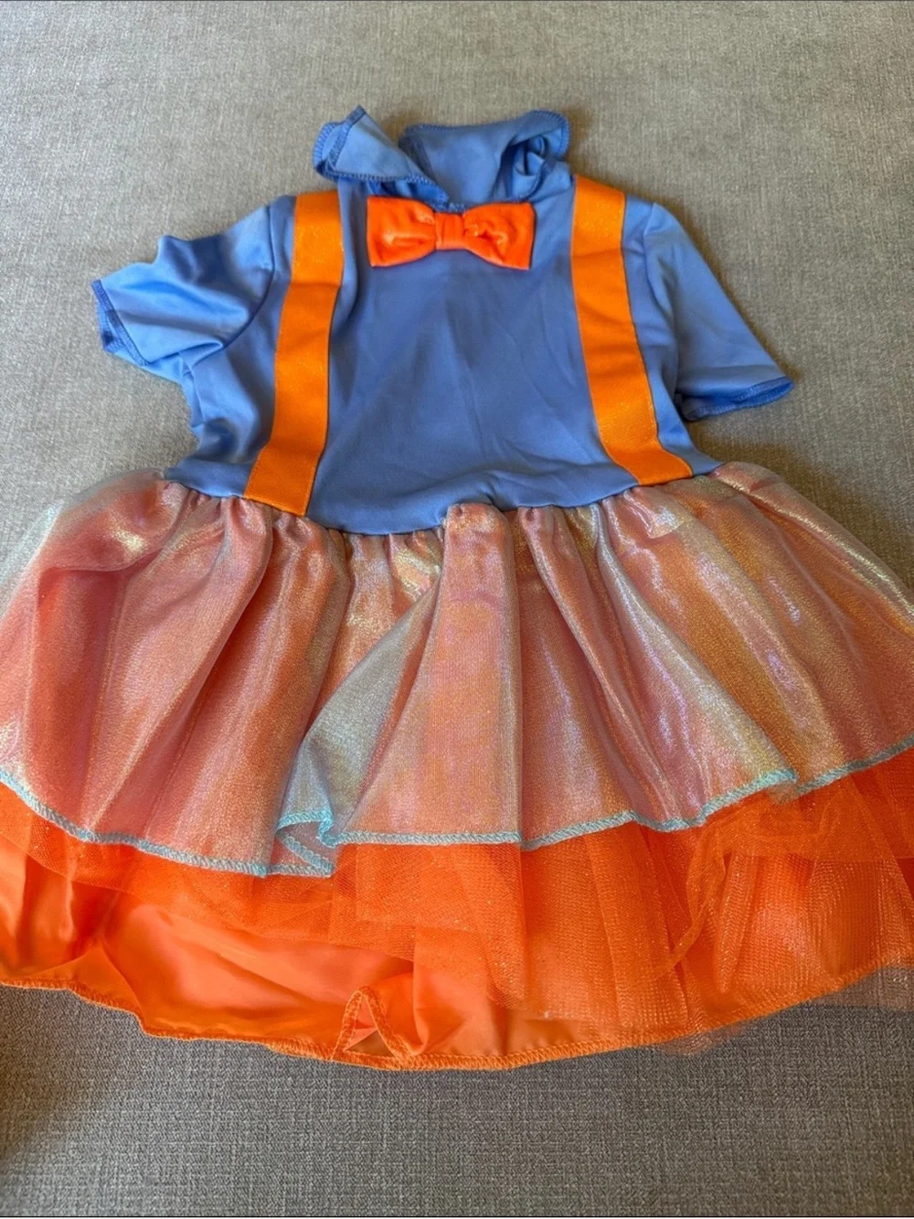 Blippi Girls Toddler Dress Halloween Costume With Hat Size 2T